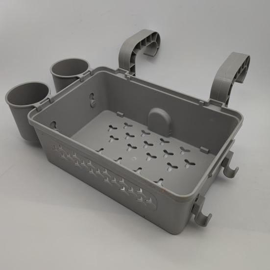 Poolside Storage Baskets with Cup Holders Large Capacity Universal