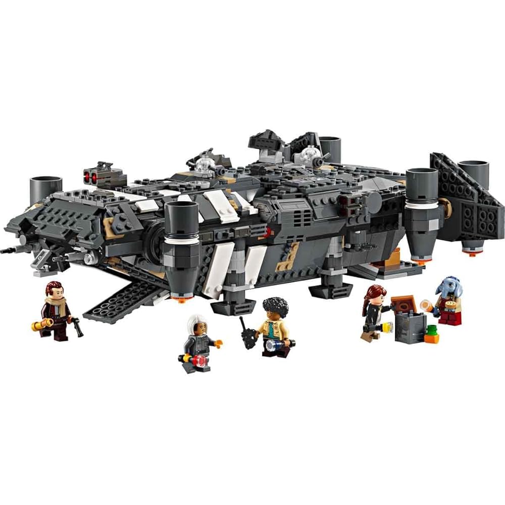 LEGO Star Wars Onyx Cinder 1325 Pieces Building Toy for Kids Ages 10-12 Space Skeleton Crew Model