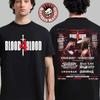 Футболка Blood4Blood Concert 4 Band 4 Brawls 2026 - Подходит для мужчин и женщин, Удобная футболка европейского стиля