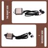 Car Seat Heater Kit Universal Built-In 2 Seats Heating Pads 3-Level Control Switch System