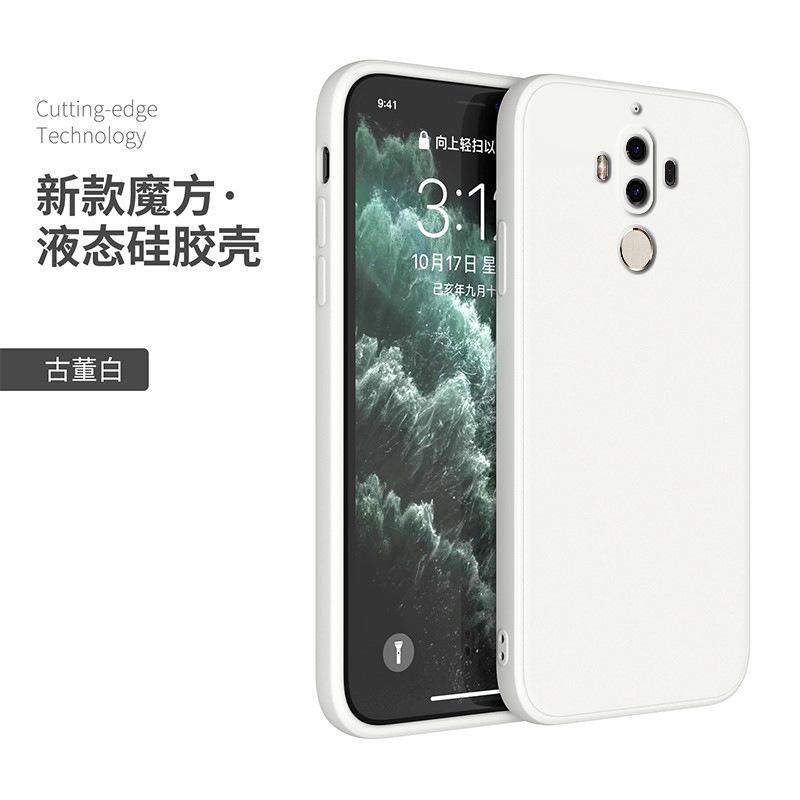Применимый чехол для мобильного телефона Huawei mate1 защитный чехол pro classic прямой край кубик Рубика жидкий силикон