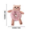 Children Girls Cute Animal Hair Tie Bunny Plush Hair Scrunchie, Plush Bear Hair Rope Rabbit Hair Ties Fluffy Hair Scrunchies