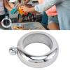 Mirror Polished Hip Flask Silver Stainless Steel Liquor Flask Glitter Bracelet Flask  Gift