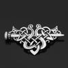 Viking Celtic Knot Hairpin: Retro Alloy Ethnic Style Hair Clip, Irish-Inspired Hair Accessory