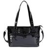 Harujio Ita Stylish Shoulder Ita Tote Shoulder Black and White with Perfect for Otaku Activities Bag, Bag, 2-Way Bag, Bag, Bag, Handbag, Ribbon, Cute,