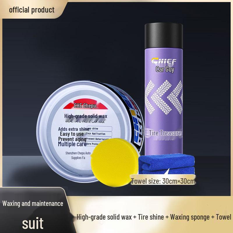 Carplan Advanced Solid Wax: Black & White Car Polish for Maintenance and Shine