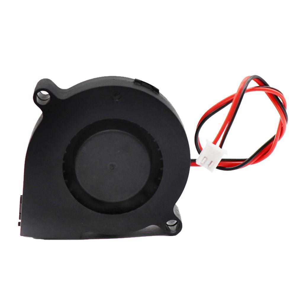 DC Cooler Blower 2-pin Black 3D Printer Cooling Fan Centrifugal Blower Cooling Fan Cooling Radiator