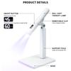 Rotatable UV LED Nail Lamp USB Gel Polish Dryer Versatile Mini UV Curing Light  Travel
