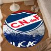 Montevideo Shield Emblem Round mat, Anti-slip Circle Carpet Chair rug For livingroom,Bedroom, doormat home decor Gift Christmas Gifts