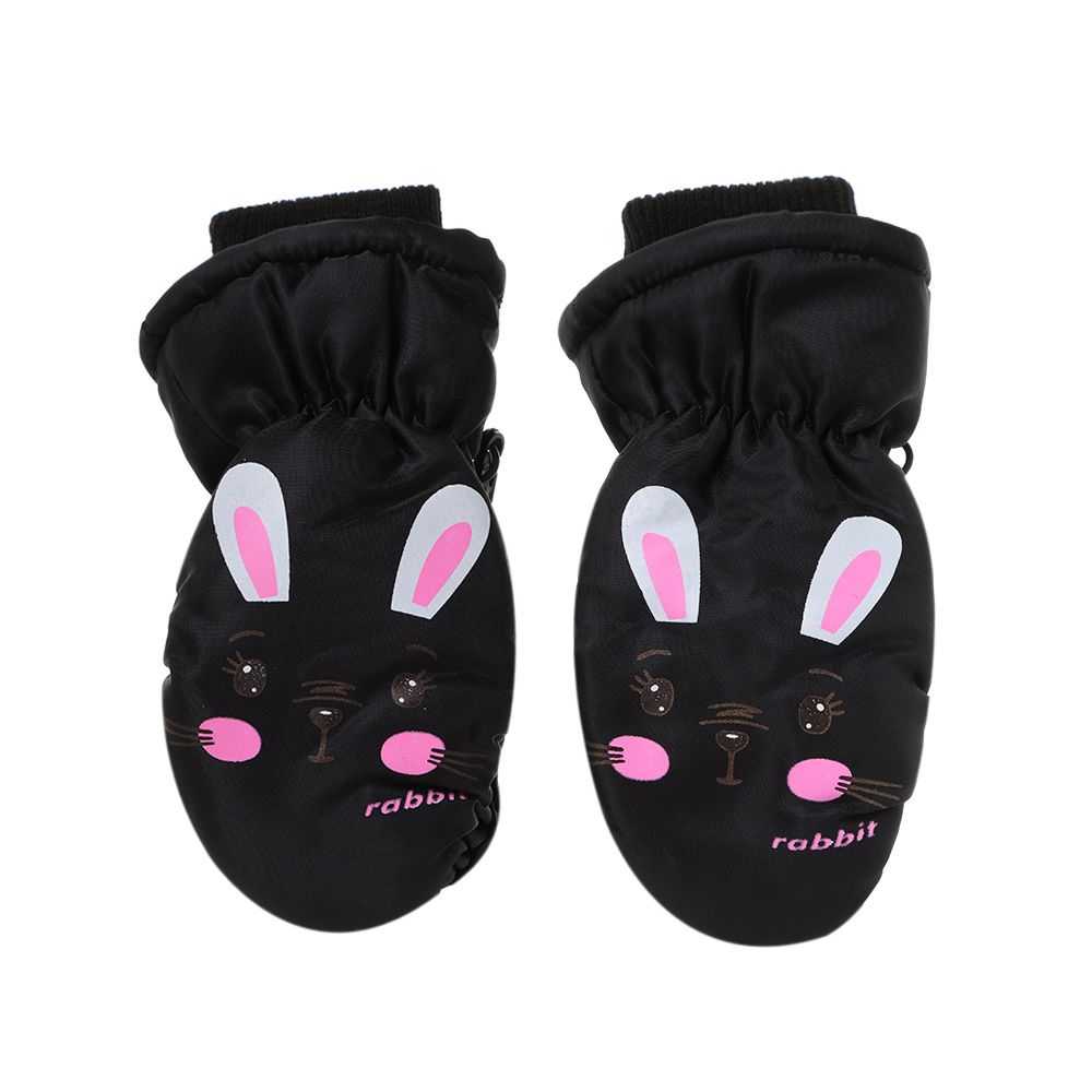 Winter Children Boys Girls Windproof Non-slip Thick Warm Sports Mittens Kids Ski Gloves Waterproof