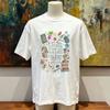 Garden and A Library Unisex Triblend Tshirt Woman Man Summer Fashion Casual Cotton Graphic T Shirts Vintage Streetwear