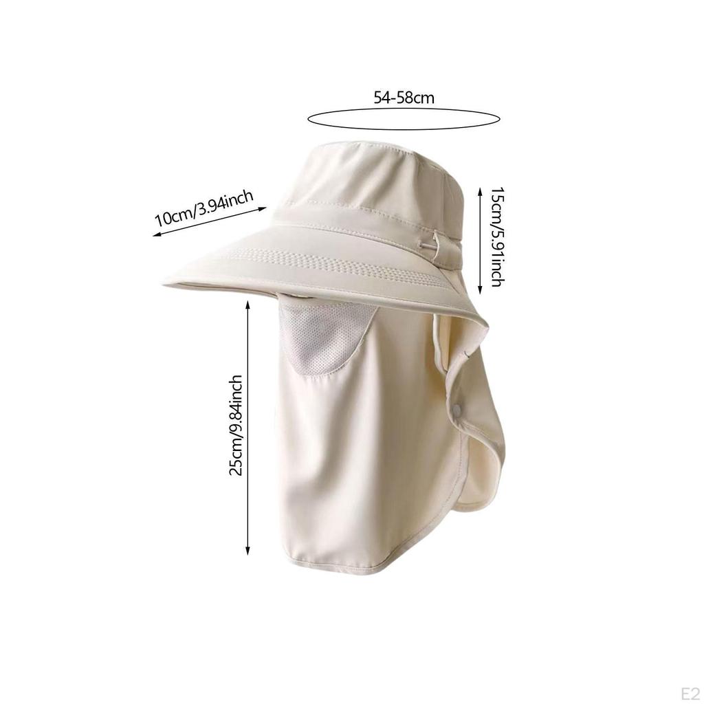 Солнцезащитная шляпа для рыбалки, пляжа, дышащая, летняя, с широкими полями для защиты от солнца