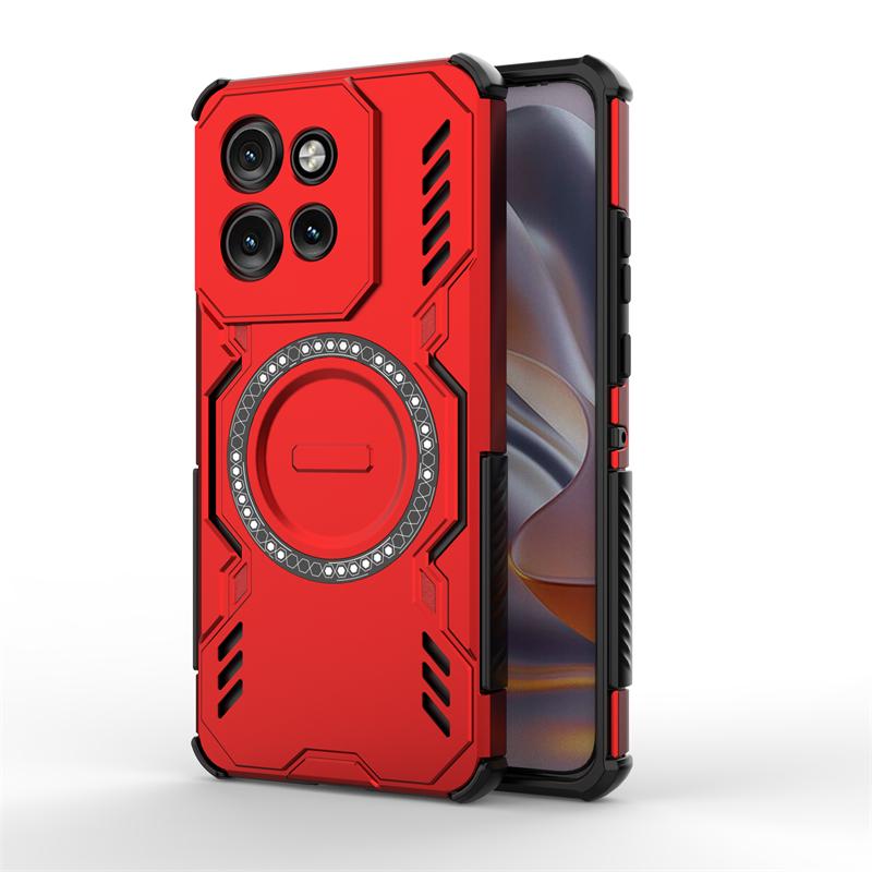 Чехол для Motorola Moto S50 Для Moto S50 Funda Противоударный Противоударный Магнитная адсорбция Беспроводная зарядка Чехол для Moto S50