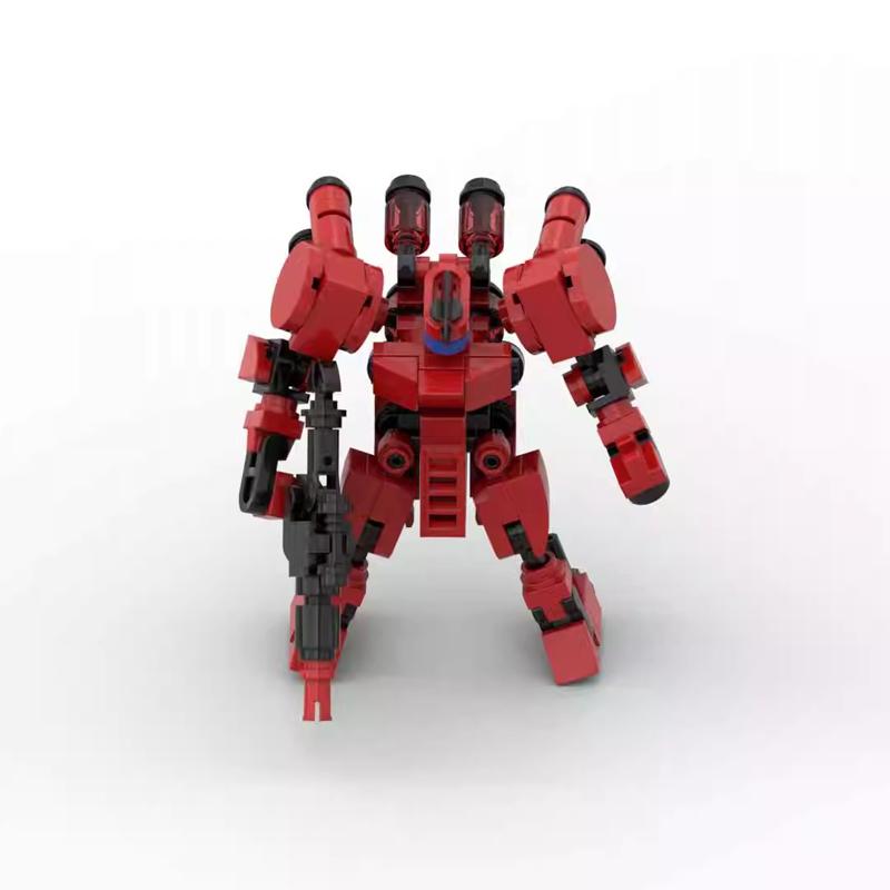Mecha Warrior Blocks Model Boy Toys MOC Robot Action Anime Figure Building Blocks Kids Toys DIY Assembly Bricks Toy For Children