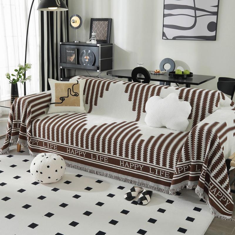 Nordic Simple и High-end Четырехсезонный чехол для дивана Ткань Синель Устойчивое к царапинам от кошек Диванное полотенце Чехол для дивана Одеяло для дивана