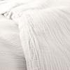 Complete 3-piece Pack "Noah" Cotton Gauze 140 X 200 for Single Bed - Noah Snow