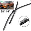 For Renault, Bayonet MK2 JB JE 2019-2025 28 Inch + 14 Inch Wiper Wipers