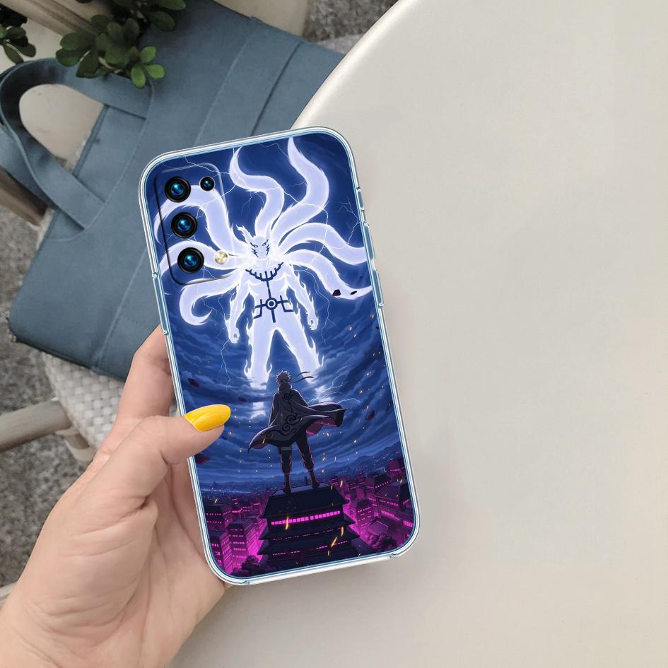 PP4 Anime Naruto Soft Shell Transparent Phone Case for Motorola Moto Edge 20 30 40 50 S30 Fusion Ultra Pro Neo Lite + G200 G23