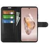 For OnePlus 12R 5G/Ace 3 5G Case Litchi Texture Leather Wallet Flip Cover