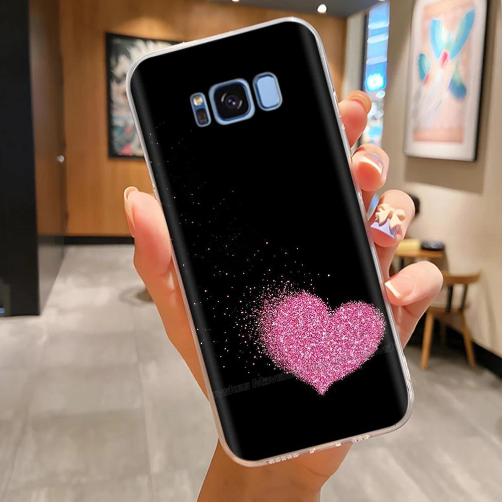 Чехол для Samsung Galaxy S8 Plus S 8 Чехол для телефона Узоры бабочек Мягкий Тонкий ТПУ Прозрачный Силиконовый Чехол для Samsung S8 S8+ Fundas