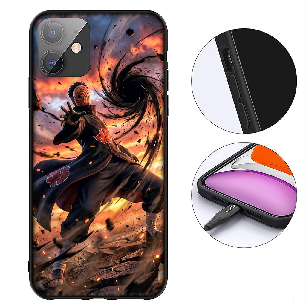 Itachi Obito Uchiha Tobi Narutos Akatsuki for Samsung Galaxy Note 20 9 10 S8 S10 Lite S9 Plus A54 A53 A21S S10E A17 Phone Case