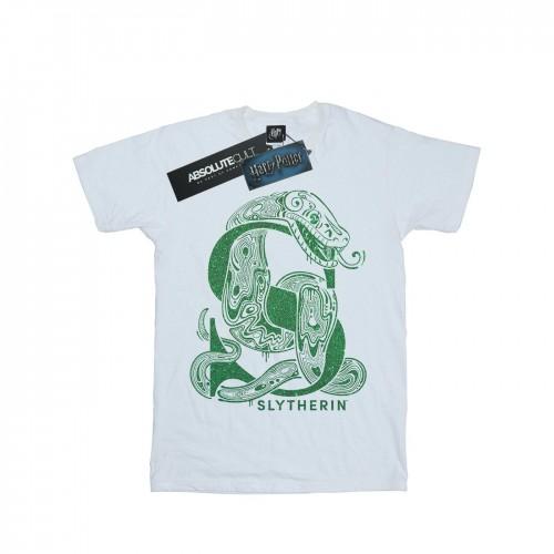 Harry Potter Mens Slytherin Glitter T-Shirt