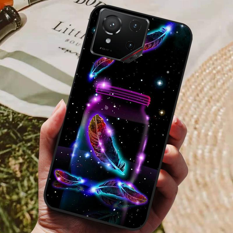 Чехол для Asus ROG Phone 9 Мягкий силиконовый чехол из ТПУ для Asus ROG Phone 9 5G Чехлы для телефонов ROG9 AI2501 2025 Милый мультяшный чехол