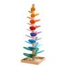 Marble Run Sound Tree Toy Children Wooden Fine Motor Skills Tree with 10 Balls Toddlers Boys Girls Educational Musical Tree Toy