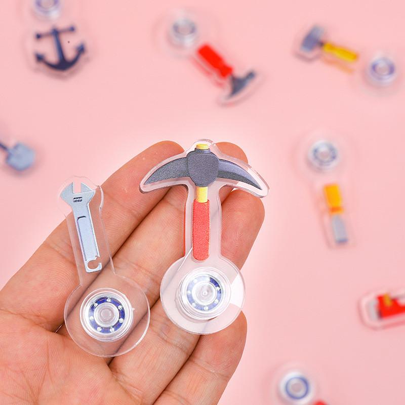 Finger Handheld Gyroscope With Plastic Screwdriver And Wrench For Gift Kids