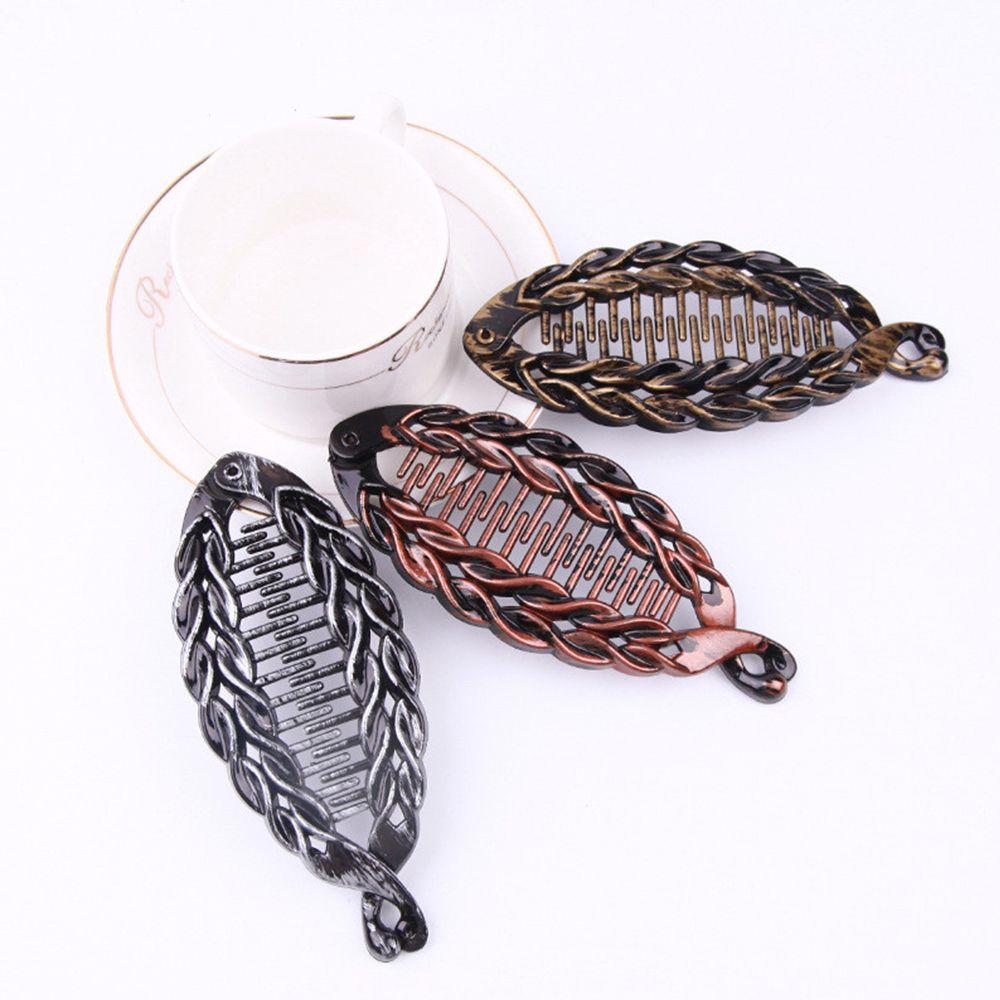 Fashion Banana Clips Women Fish Shape Hair Claws Hairpins Hair Clips Fish Clip