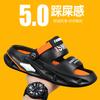 Sandals Men's 2025 Summer Beach Shoes Casual Platform Dual-purpose Travel Cool Slippers Men's Fashion South Drag