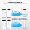 Умный гигрометр Wi-Fi датчик влажности домашний мониторинг конструкция с защитой от разборки индикатор заряда батареи низкое энергопотребление