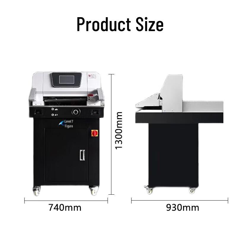 Seven-level Wind Electric Paper Cutter CM460X CN plug (adapter included)
