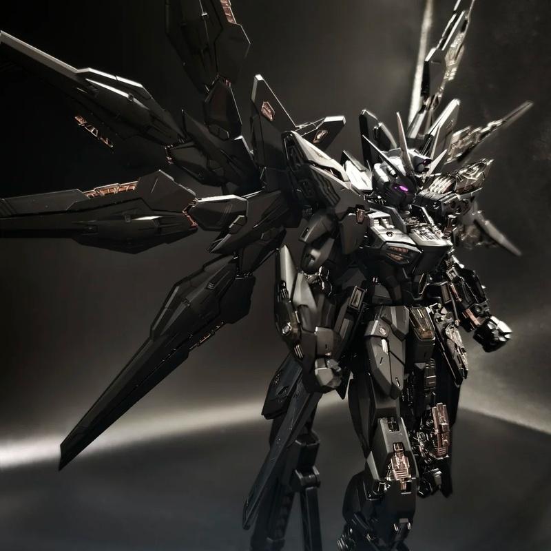 ChangLong 7701 MGEX 1/100 Zgmf-X20a Strike Freedom Черный Набор для сборки Пластиковый скелет Фигурка Подарки Игрушки