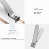 Xiaomi Машинка для стрижки ногтей Mijia из нержавеющей стали с защитой от брызг, триммер для ухода за педикюром, кусачки для ногтей, профессиональная пилка