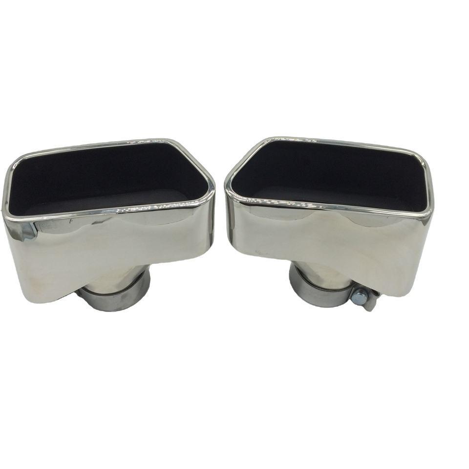 Premium Polished 304 Stainless Steel Exhaust Muffler for 2011-2024 BMW