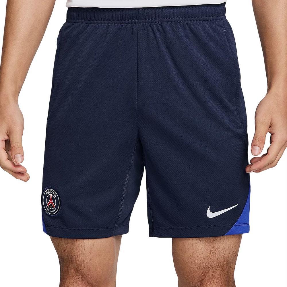 Nike PSG DRI-FIT Strike men's shorts 100% polyester blue and white