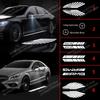 Горячая автомобильная наклейка 2026 Для Benz 2 шт. Светодиодная пленка для зеркала заднего вида автомобиля Проектор теневого призрака Для Mercedes Benz W222 W223 W205 W21