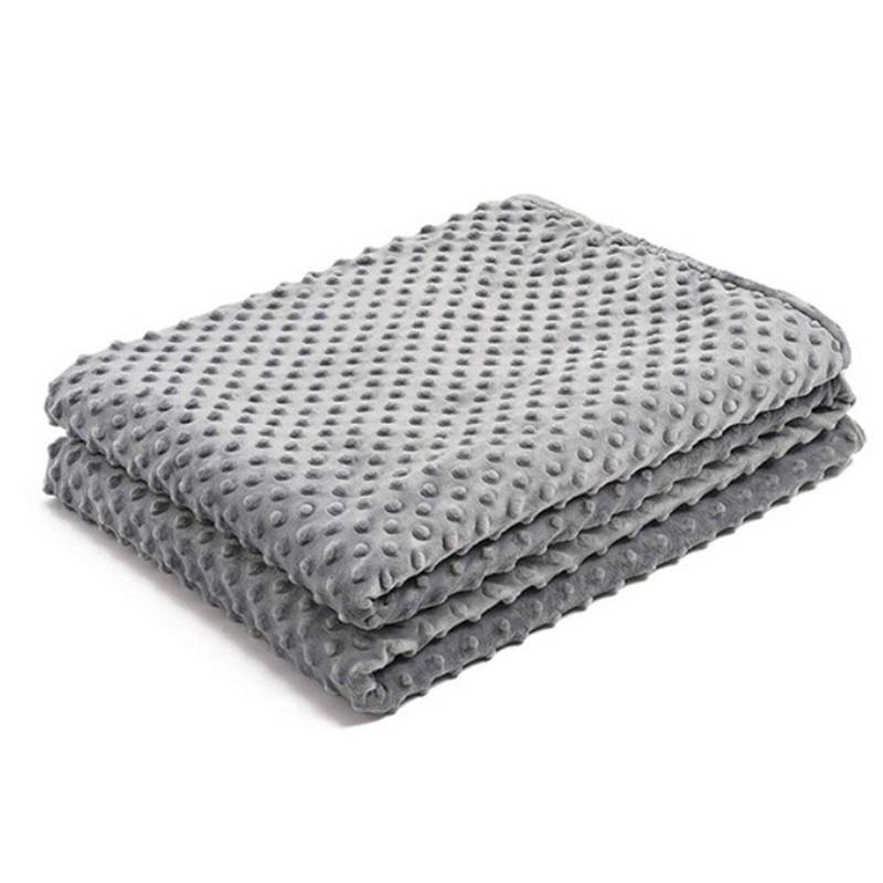 Комфортное одеяло с тиснением, облегчение тревоги, бессонница, утяжеленное одеяло под давлением