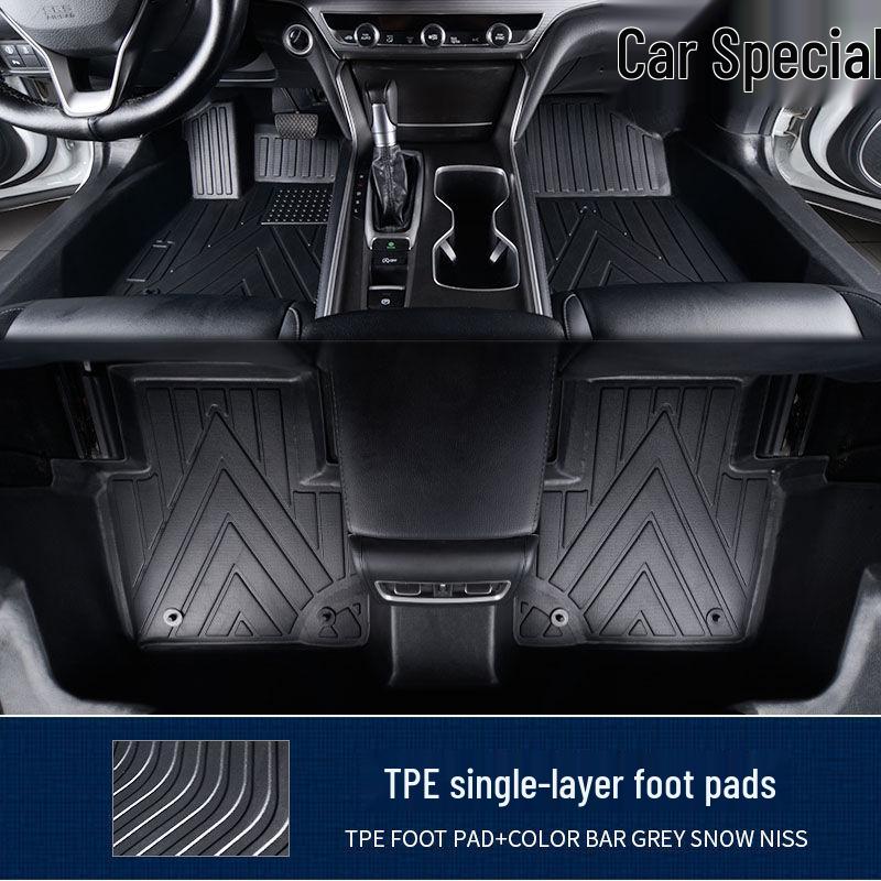 Geely Binyue Cool TPE Car Floor Mats – Waterproof, Wear-Resistant, Eco-Friendly, with Door Sill Protection