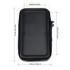 Bike Motorbike Handlebar Mount Holder Waterproof Bag Case Accessory (L)