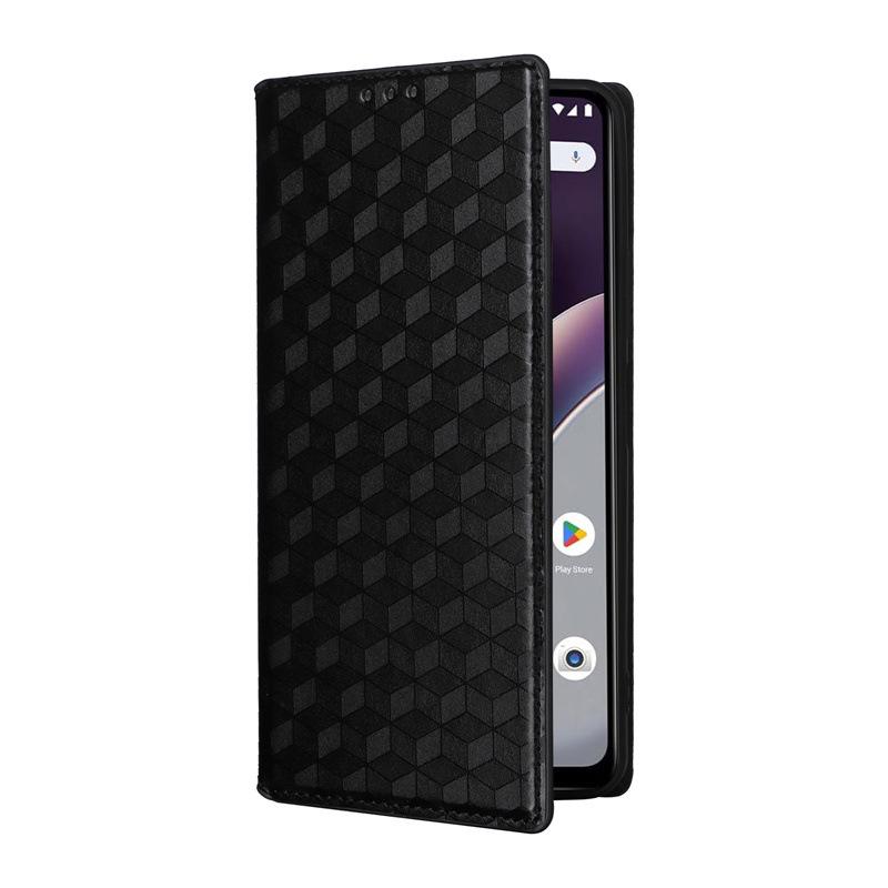 Кожаный чехол для BLU G54: Многофункциональная магнитная пряжка, держатель для карт, защитный чехол для мобильного телефона