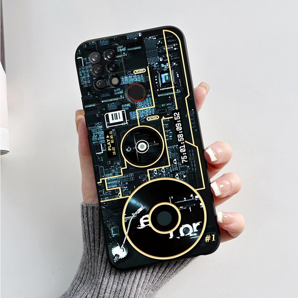 For Tecno Pova Case LD7 LD7j Fashion Marble Cover Matte Phone Case For Tecno Pova Soft Silicone Fundas 6.8'' Back Cover Bumper