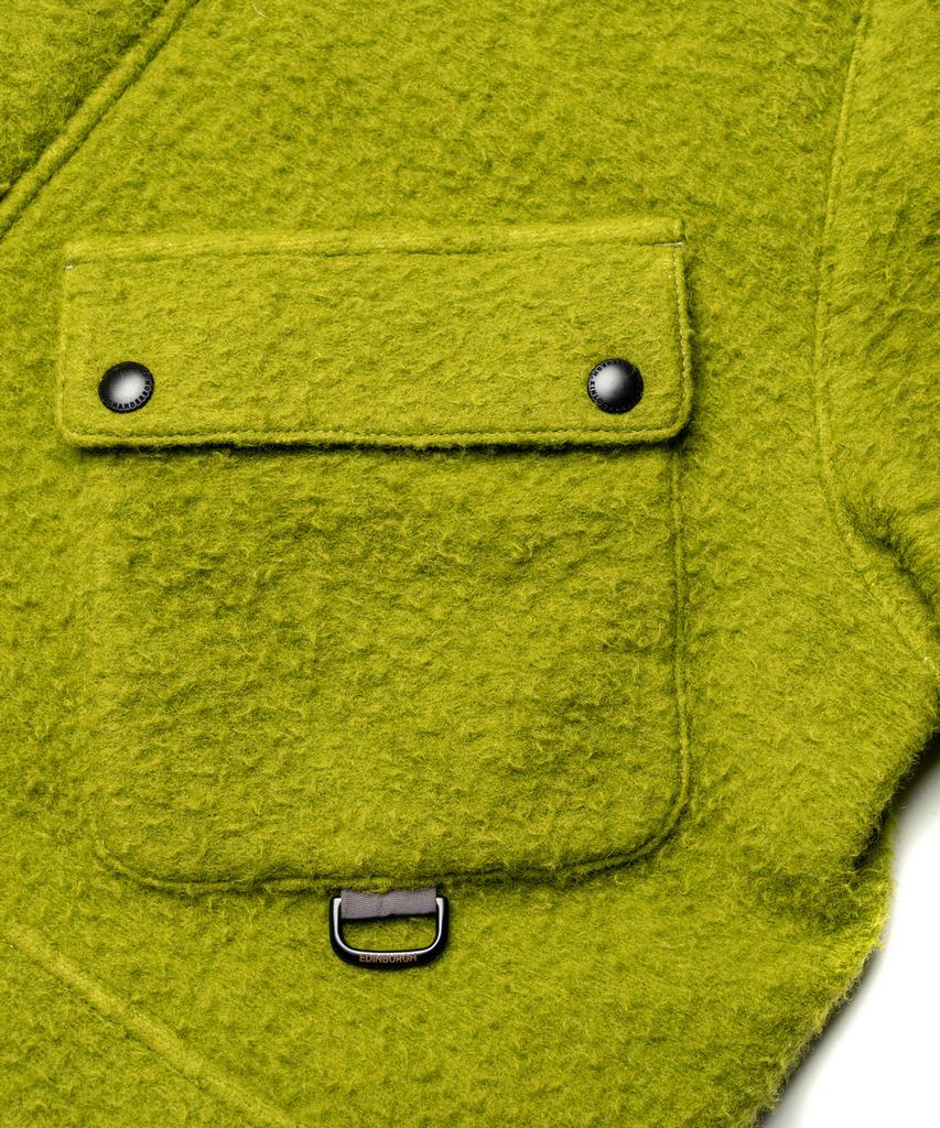 Edinburgh Club Wool Casentino Mid Hunting Jacket (Green)
