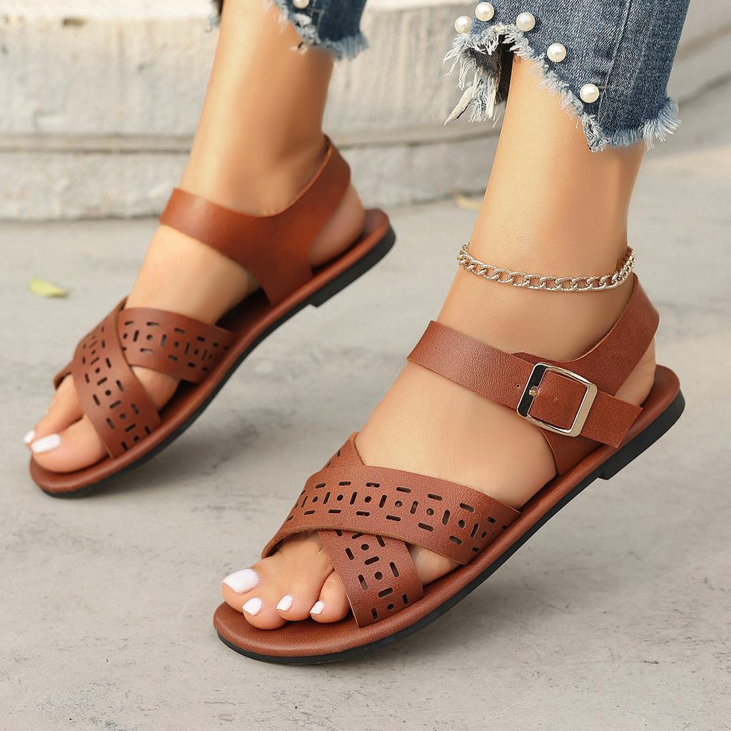 Fashion 2024 New Lightweight Women Slip on Wedges Sandals Summer Lightweight Women Non-Slip Platform Shoes Big Size Shoes for Women