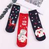Women Sock Winter Warm Christmas Gifts Stereo Socks thicken Soft Santa Claus Deer Xmas Cotton Cute Christmas Socks calcetines