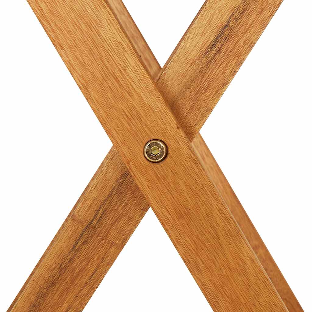 vidaXL 3-tlg. Garten-Essgruppe Klappbar Massivholz Akazie