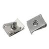 10Pcs Stainless Steel U Type Clips With Thread M6 M5 M4 M8 8/6/5/4 Mm Reed Nuts