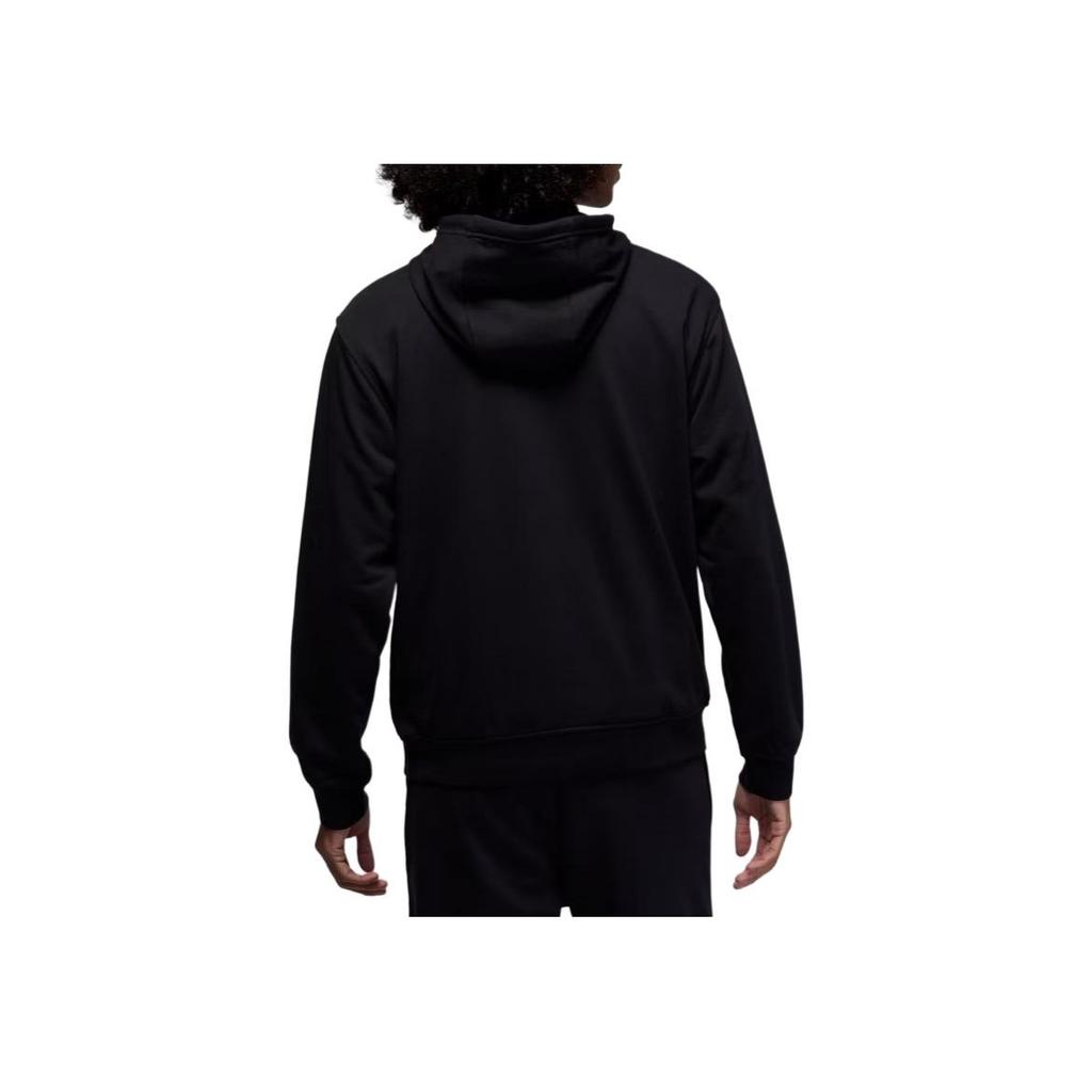 Jordan Long Sleeve Hooded Basketball Shirt Men tops Black FV8626-010