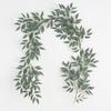 Wedding Background Vine With Eucalyptus Leaves For Photography And Home Decor 172cm